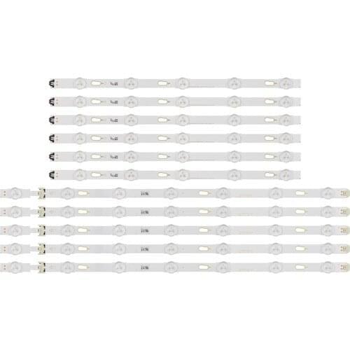 12 PCS/set LED Backlight Strip for LM41-00334A LM41-00335A UE49MU6200 UE49KU6300 UN49KU650DF S_KU6.3K_49_FL30_L7 R5