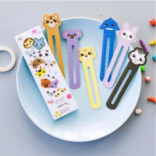 30pcs/lot Back To School Present Animals Paper Bookmark Book Holder Wedding Gifts for Guests Bridesmaid Gifts Party Favors Gifts