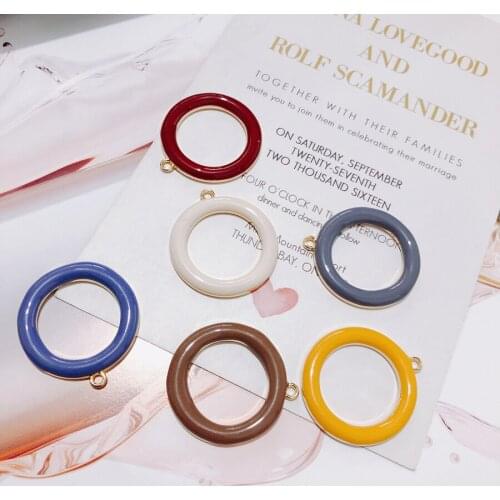 6 pieces / lotAlloyRoundk goldJewelryAccessoriesstainless steel jewelrydiyEarring AccessoriesOther