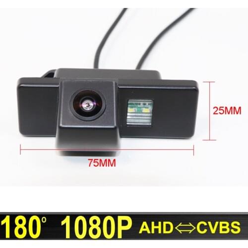 180 Degree AHD 1920x1080P Car Rear View Camera For Nissan QASHQAI X-TRAIL Geniss Citroen C4 C5 C-Triomphe Peugeot 307cc Dualis