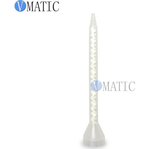 Free Shipping Plastic 10Pcs Resin Static Mixer MC05-24 Mixing Nozzles Bell Mouth Silicone Mixing Tube Nozzle