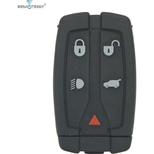 Remtekey Smart key shell case for Landrover LR2 4 button with panic 2008 2009 2010 2011