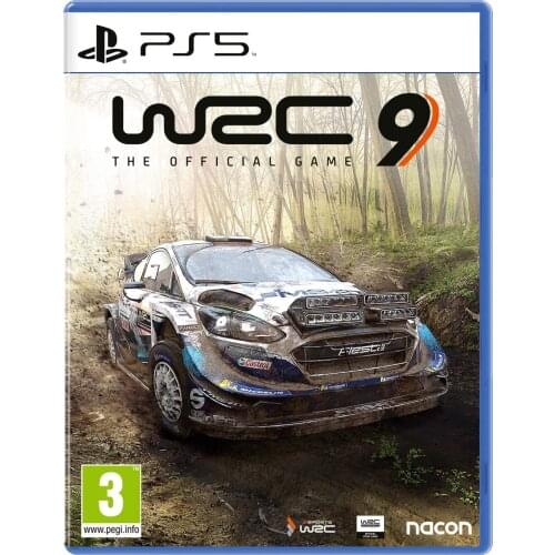 WRC 9 Playstation 5 Original Product Gaming PS5 Video Game Console Most Fun Popular Activity