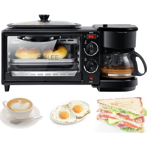 Multi Function Triple Breakfast Machine Direct Oven Coffee Machine Household Gift Small Toaster Sale Home Appliances