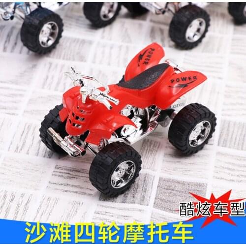 No Battery Needed Simulation Pull Back Beach Motorcycle Model Childrens Toy Car Boy Small Gift Kids Car Hot Toys