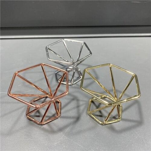 Natural Quartz Crystal Ball Metal Bracket Reiki Healing