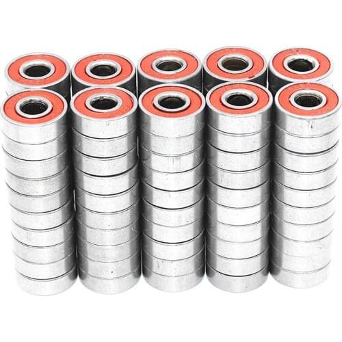 608RS Skateboard Bearings Special Bearings for Low-Noise Motors High-Quality Miniature Oil-Impregnated Bearings