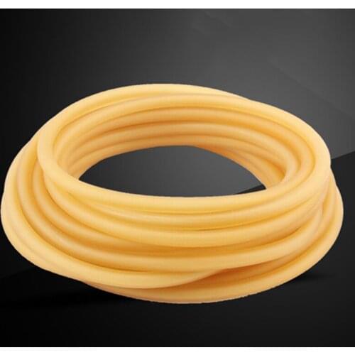7m Shooting Natural Latex Slingshots Rubber Tube Bow Band Catapult Elastic Part Fitness Bungee Equipment Tool