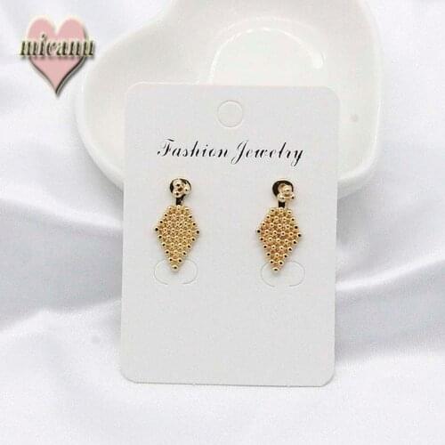 Boucle Oreille Geometric Small Minimalist Aretes Moda Aretes De Mujer Modernos Clip on Earrings Cute Wholesale Accessoires 2020