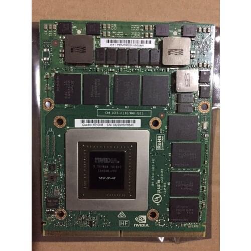 Original K5100M K 5100m 8G N15E-Q5-A2 CN-034P9D VGA Video Graphic Card For DELL M6700 M6800 HP 8770W ZBOOK17 G1 G2 Test 100