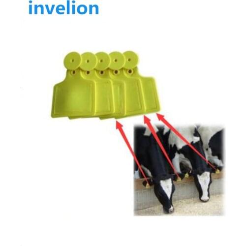 865mhz high frequency pigs sheep animal ear tag UHF RFID ear tag specialized manufacturing 50pcs/Lot 915mhz