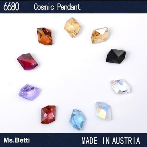 1 Piece 6680 Cosmic Pendant 40mm Crystal From Austria Loose Beads Rhinestone For DIY Jewelry Making 100% Original