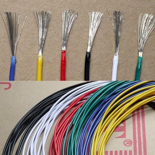 5 Meters UL1007 20AWG Wire 1.8mm PVC Electronic Cable UL Certification