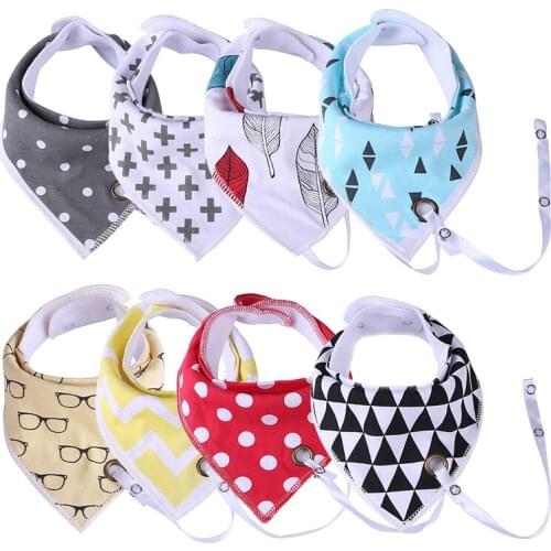7 Colors Baby Bibs Baby Triangle Towel Cotton Double Layer Saliva Towel Bib Baby Bib For Baby Feeding Care Baby Accessories