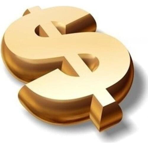 Extra money for your order