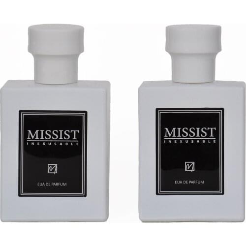 MISSIST INEXUSABLE - Eau De Parfume (EDP) white 2x50 Ml OriginaL Parfum High Essence Long Lasting For Parfume Woman,Men Aromatic