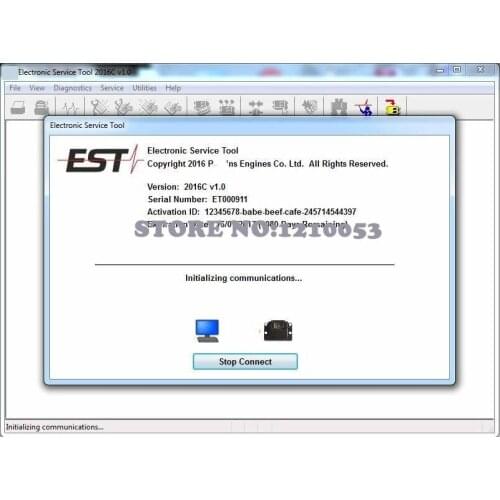 New arrival P-erkin s EST 2016C Electronic Service Tool Diagnostic Software+kg