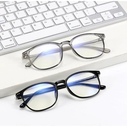 Veshion Blue Light Glasses Eyeglasses Frames for Male Female Computer Glasses Square Vintage Retro Mens Glasses Optical Lens