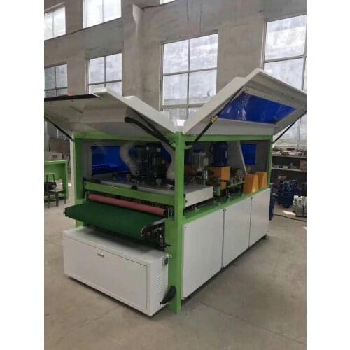 1000mm feeding width wood brush sander machine for wood furniture MDF wood polish sanding machine for sale