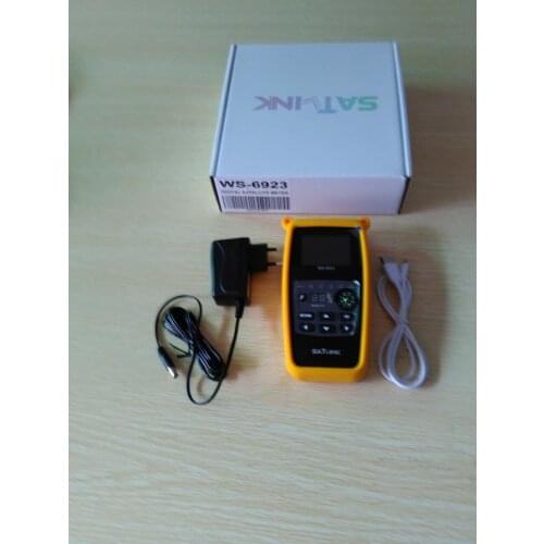 [Genuine] Satlink ws6923 DVB-S FTA C&KU Band Digital Satellite Finder Meter 2.1 Inch LCD Display Satlink WS-6923 vs ws6933