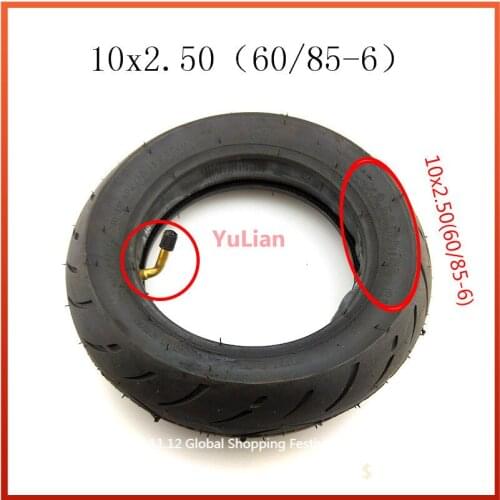 High quality 10 inch tire 10x2.50 60 / 85-6 tire with inner tube electric scooter balance HoverBoard self intelligent balance