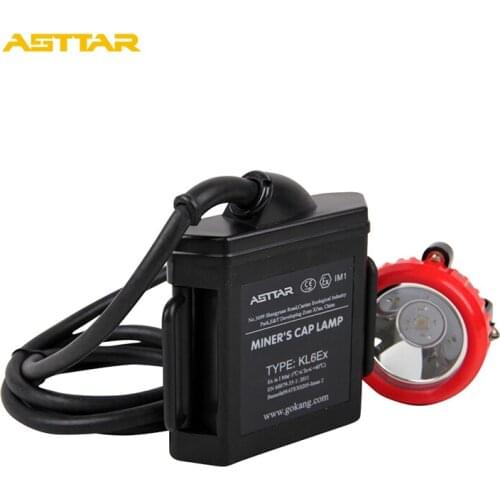 ASTTAR High Power LED Safety Explosion Proof Mining Headlamp CE/Exs ATEX certification Mine Cap Flashlight Fishing Lantern 5000L