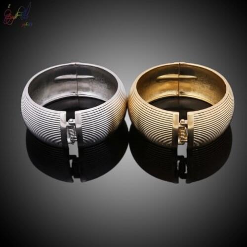Yulaili Classic Two Color Graceful Copper Alloy Brangle for Women Bracelet Accessories Jewelry Party Bijoux Free Shipping