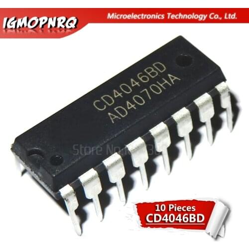 10PCS CD4040BD CD4046BD CD4047BE CD4049UBE CD4051BE CD4052BE CD4060BE CD4066BE CD4069UBE CD4070BE DIP