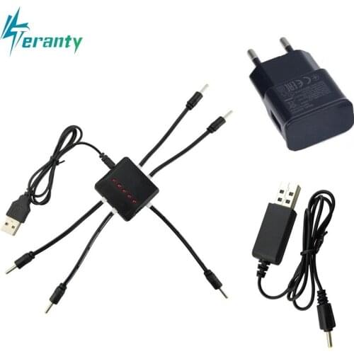3.7V USB Charger JJRC H47 H47wh E56 Battery Charger Units RC Quadcopter Spare Parts for Helicopters Drone Accessories