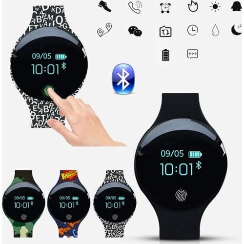 Bluetooth Smart Watch 2021 for Xiaomi Apple Watch Silicone Watchband Fitness Bracelet Digital Electronic Wristwatch Waterproof