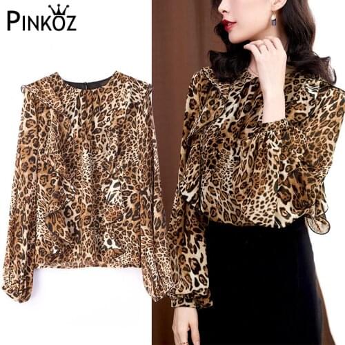 Cechy Daisy Leopard Blouses