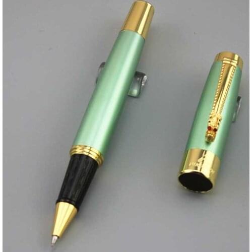 DKW green ballpoint Pen metal School Office supplies man women luxury rollerball pens business gift pen father gift 044