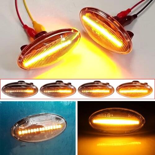 For Suzuki Grand Vitara Swift MZ EZ FZ Jimny Splas APV Arena Alto SX4 S-Cross Dynamic LED Side Marker Light Turn Signal Light