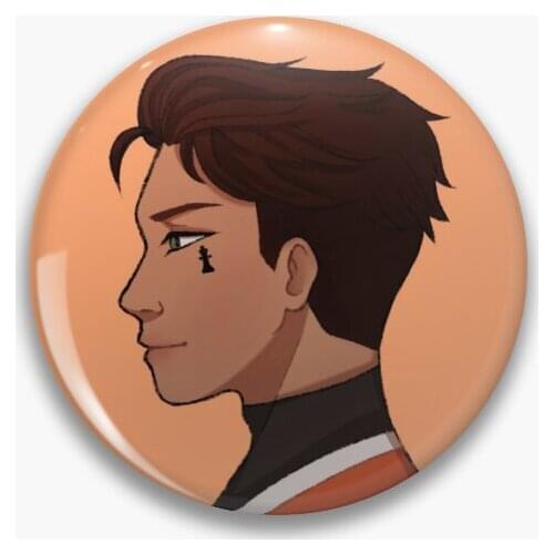 Kevin Day All For The Game The Foxhole Soft Button Pin Lover Metal Gift Hat Collar Funny Lapel Pin Decor Badge Cute Cartoon