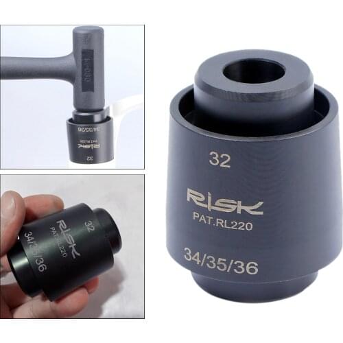 MTB Bike Front Fork Bicycle Dust Seal Installation Tool Kit For 32/34/35/36mm Pipe Diameter Driver Tool