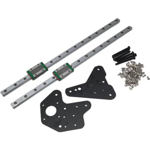 Funssor CR-10 V2 CR10 V3 dual Z axis MGN12H Hiwin linear rails kit For Creality 3D Printer