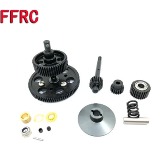 Steel Drive Transmission Straight Gears Set for 1/10 RC Crawler Car AXIAL SCX10 Wraith Gearbox Parts