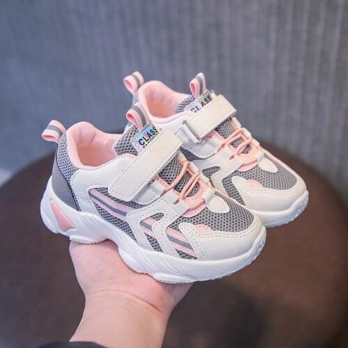 Spring and summer Children casual Shoes Comfortable Kids Shoes For Girl Fashion Running Sneakers Kids Shoes Non-slip Girls