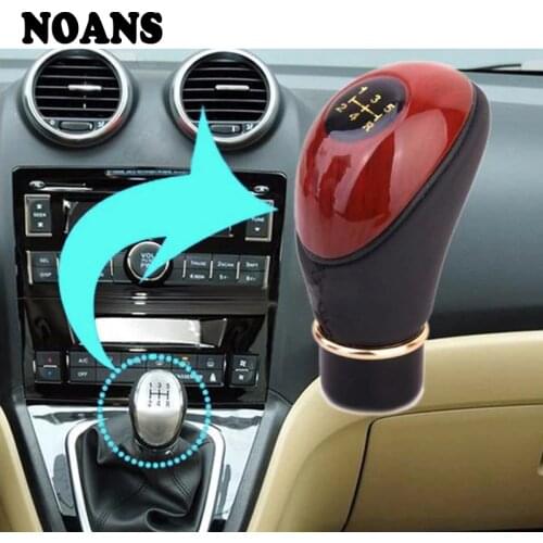 For Nissan qashqai Citroen c4 c5 c3 Chevrolet cruze aveo Peugeot Artificial Peach Wood Handball Car Manual Shift Gear Knob