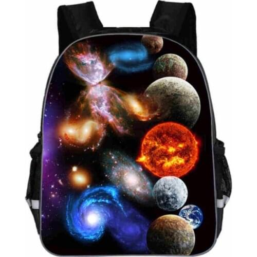 Galaxy Backpack for Teenage Girls Boys Universe Space Children School Bags 11-16inch Children Primary Mochila Feminina