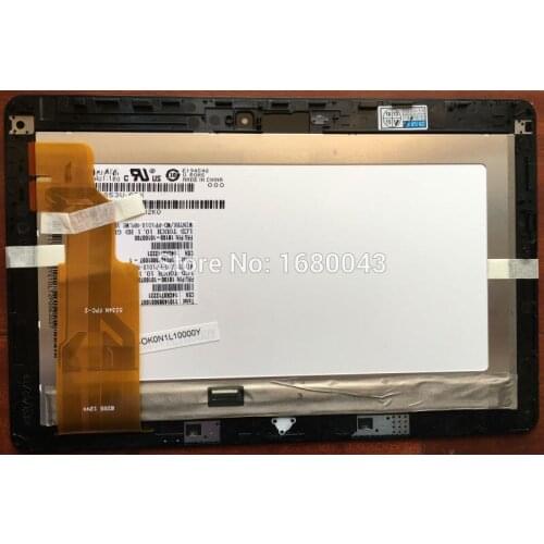 Touch Screen Glass Digitizer Assembly LCD LED Screen + Frame 5234N FPC-2 Version HV101HD1-1E0 For ASUS Vivo RT TF600TL TF600T