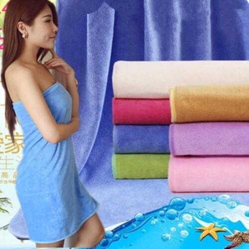 Super Absorbent Bath Towel Adult Strapless Bra Polyester Cotton Bath Towel Beauty Salon Special Bed Bathroom Towel Beach Towel