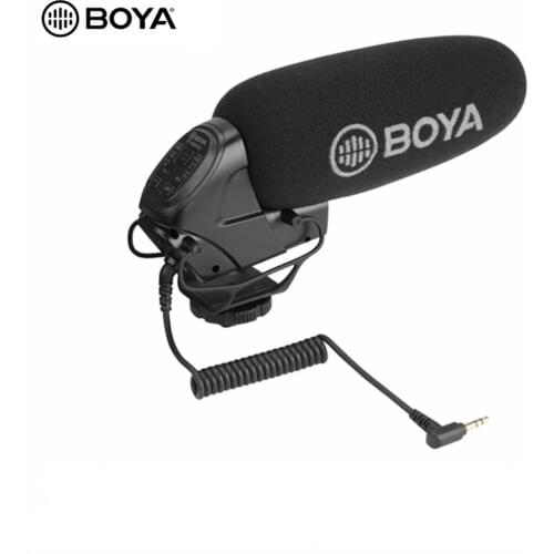 BOYA BY-BM3032 Supercardioid on-camera Shotgun Microphone for Video Production Vlogging YouTube and Sound Record Audio recorder