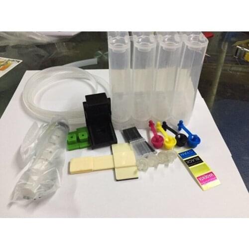 Vilaxh 4Color Universal DIY CISS Kit Continuous Ink Supply System with accessaries ink tank for Canon/epson printer