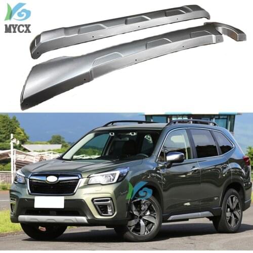 Skid plate bumper guard bumper protection bull bar for Subaru Forester 2019+,new ABS material, JP original style, recommended
