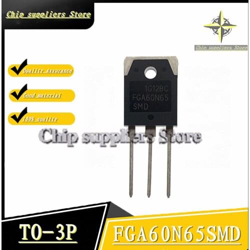 5PCS-20PCS) FGA60N65SMD TO-3P FGA60N65 TO3P 60N65 Transistor integrated IC chip New and original