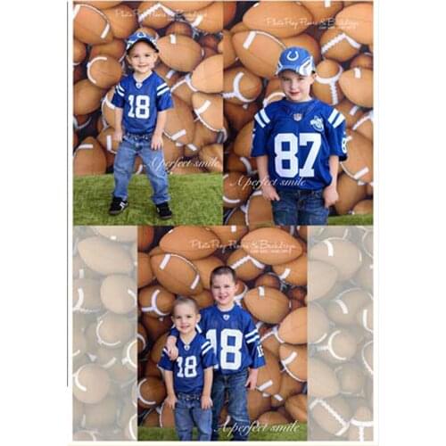 150*200cm Rugby Football Photography Backdrop Background for Boy Photo Custom Photo Studio Props Background Photography Studio