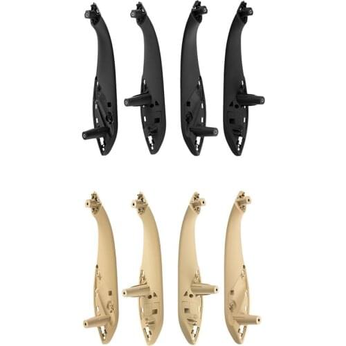 4pcs/set Car Inner Doors Panel Handle Pull Trim Cover For BMW 3 Series F30 316d 318d F31 320i 325d 11-19 Car Accessories