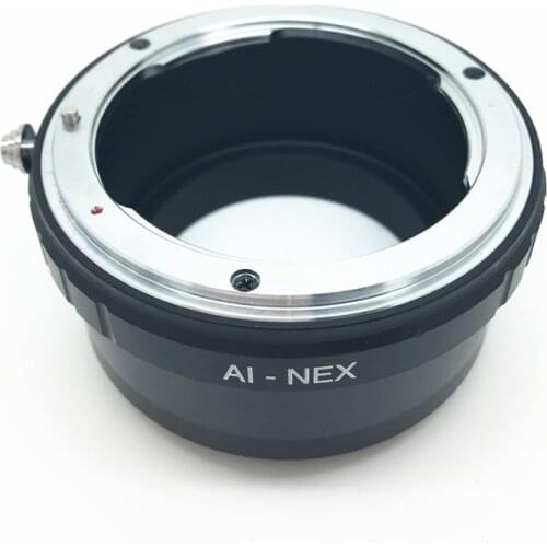 AI-NEX Lens Adapter Ring for Nikon F AI Mount Lens to For SONY NEX E Mount Camera Adapter Ring NEX-7 NEX-5 5R NEX-3 A5100 A6000