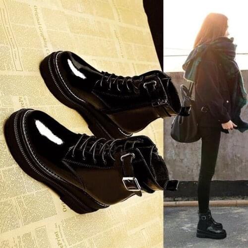 2020New Arrivals Soft Leather Ankle Boots Women Comfortable Mid Heels Boots For Ladies Spring Autumn Women Shoes Size35-40